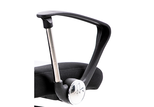 椅子金属フレーム背もたれスツールコーヒー椅子メッシュ部分黒アルミニウム椅子フレーム (3)