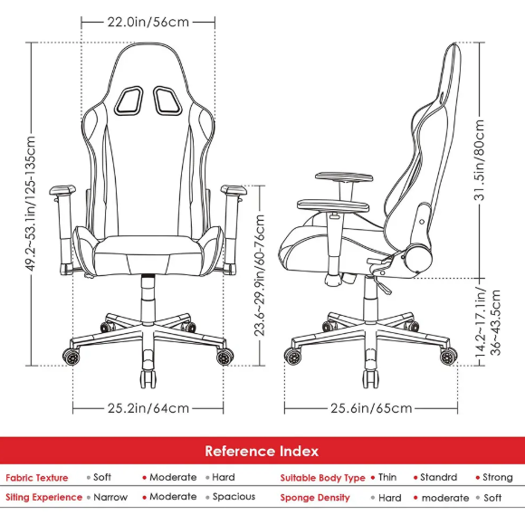 ಗೇಮಿಂಗ್ ಡೆಸ್ಕ್ ಚೇರ್ (2)