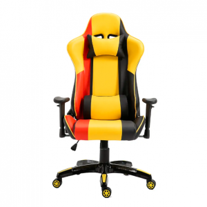 Silla Gamer Black Yellow Gaming Chair 1