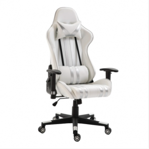 ērts ergonomisks spēļu krēsls ar atzveltni